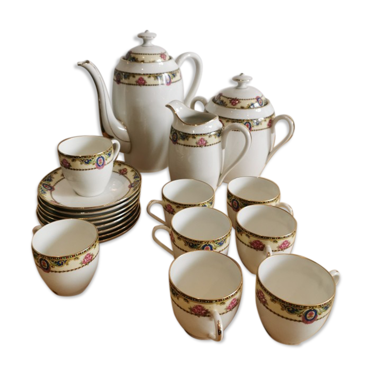 Limoges porcelain tea set