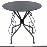 Wrought iron garden furniture
