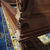 Louis XVI walnut bed