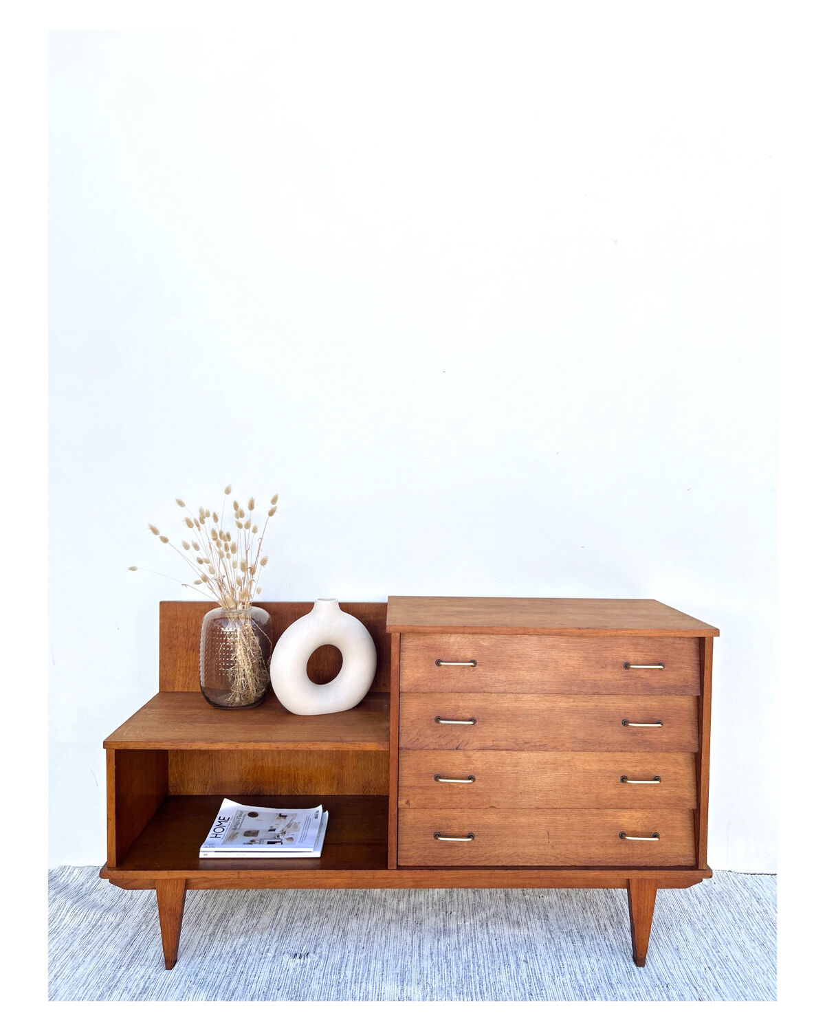 Chest of drawers in a row