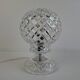 Vintage Czech Cut Crystal Table Lamp