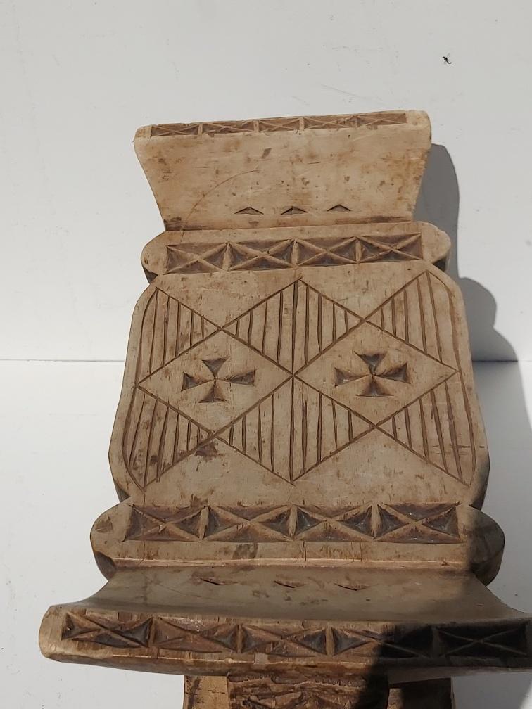 Ashanti Ghana African wood stool