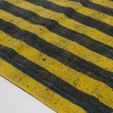 Vintage Stripe Wool Kilim Rug