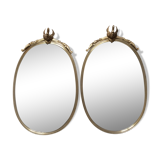 Pair of mirrors 40x65cm
