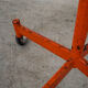 Swivel coat rack on castors, Danish design, 1970s, made in Denmark