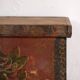 Small antique chest with floral motifs (c.1920)