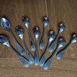 Box of 10 Ercuis spoons, Maintenon model