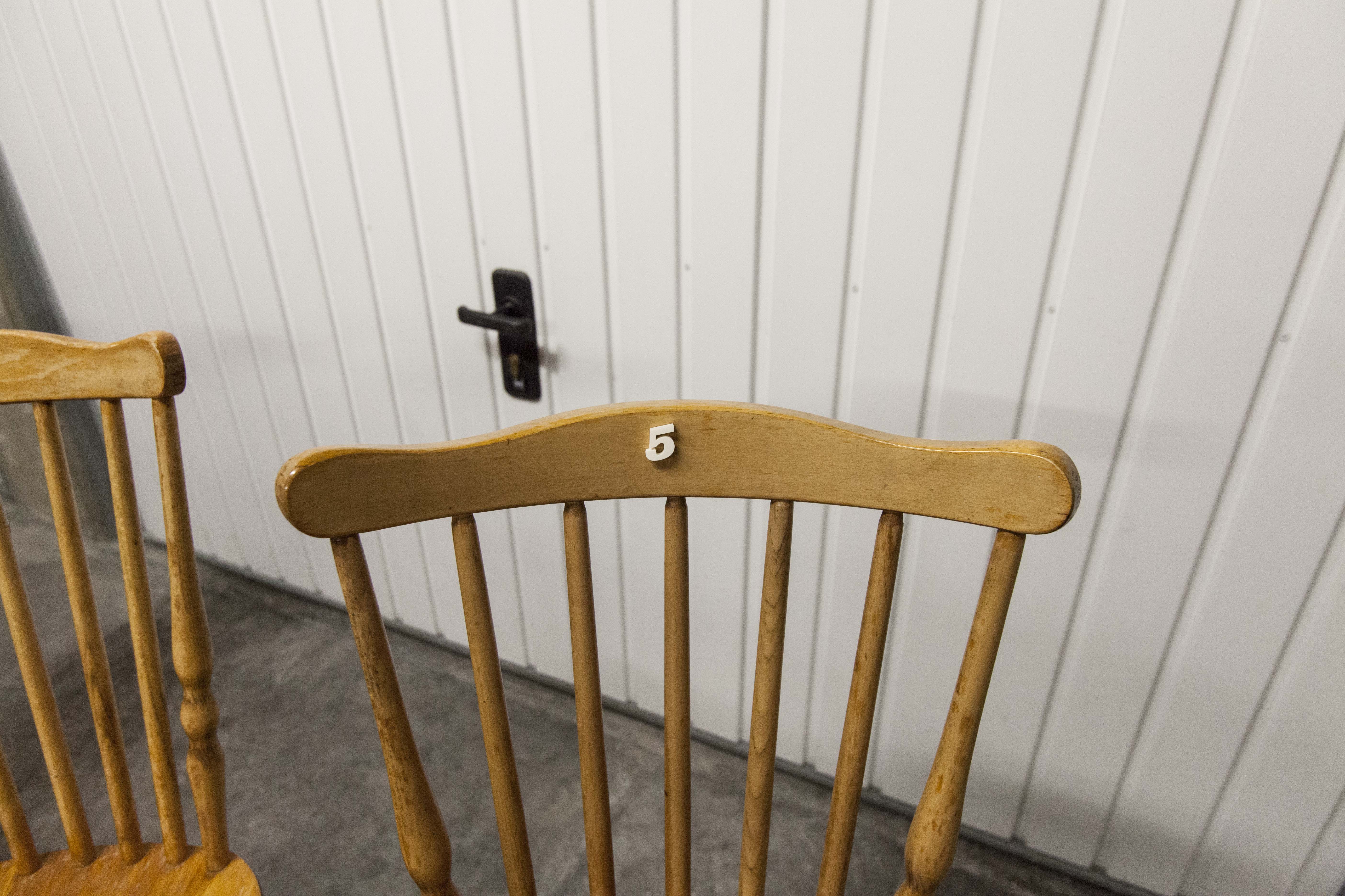 Set of 8 Baumann chairs "Florida"