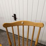 Set of 8 Baumann chairs "Florida"