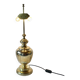 Large vintage brass lamp base - height: 75 cm