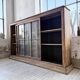 Enfilade meuble de métier XXL portes vitrées