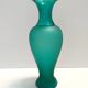 Teal Polished Hand-Blown Murano Glass Vase by Vetrarti, Italy