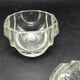 Sugar bowl, postmodern new look, glass, Poland, 1970s