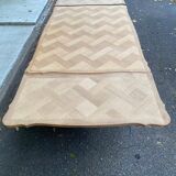 Table à manger Louis XV extensible XXème rénovée en chêne massif 245cm