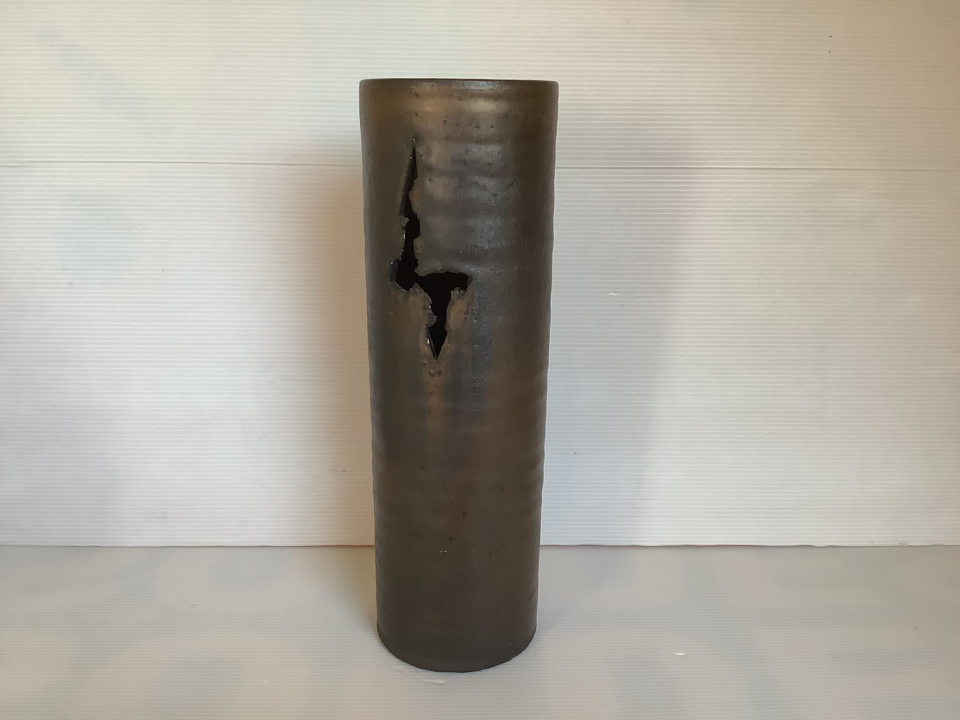Mobach modernist ceramic roller vase