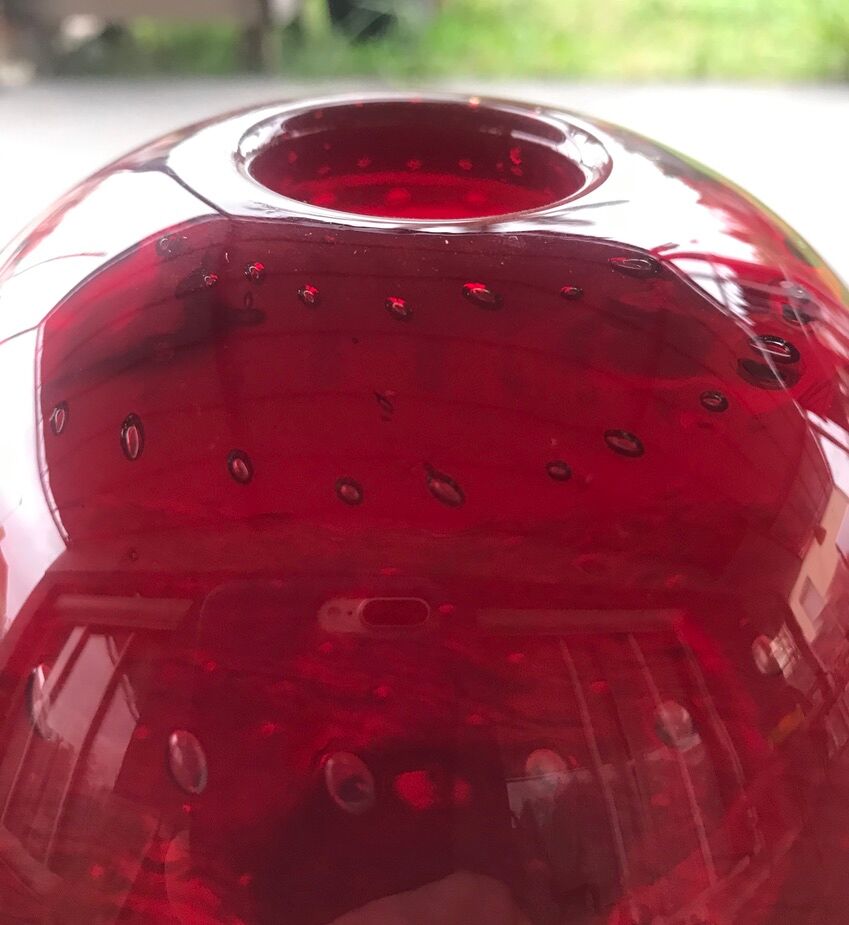 Vase Murano Sommerso 1970