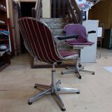 Radiofreccia swivel office chairs by Gastone Rinaldi - 1970s