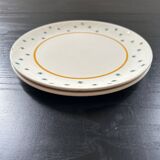 Duo of Primefleur Gien plates