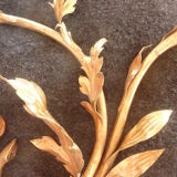 Orer brass flower sconce