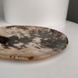 Very large empty pocket or petrified wooden flat