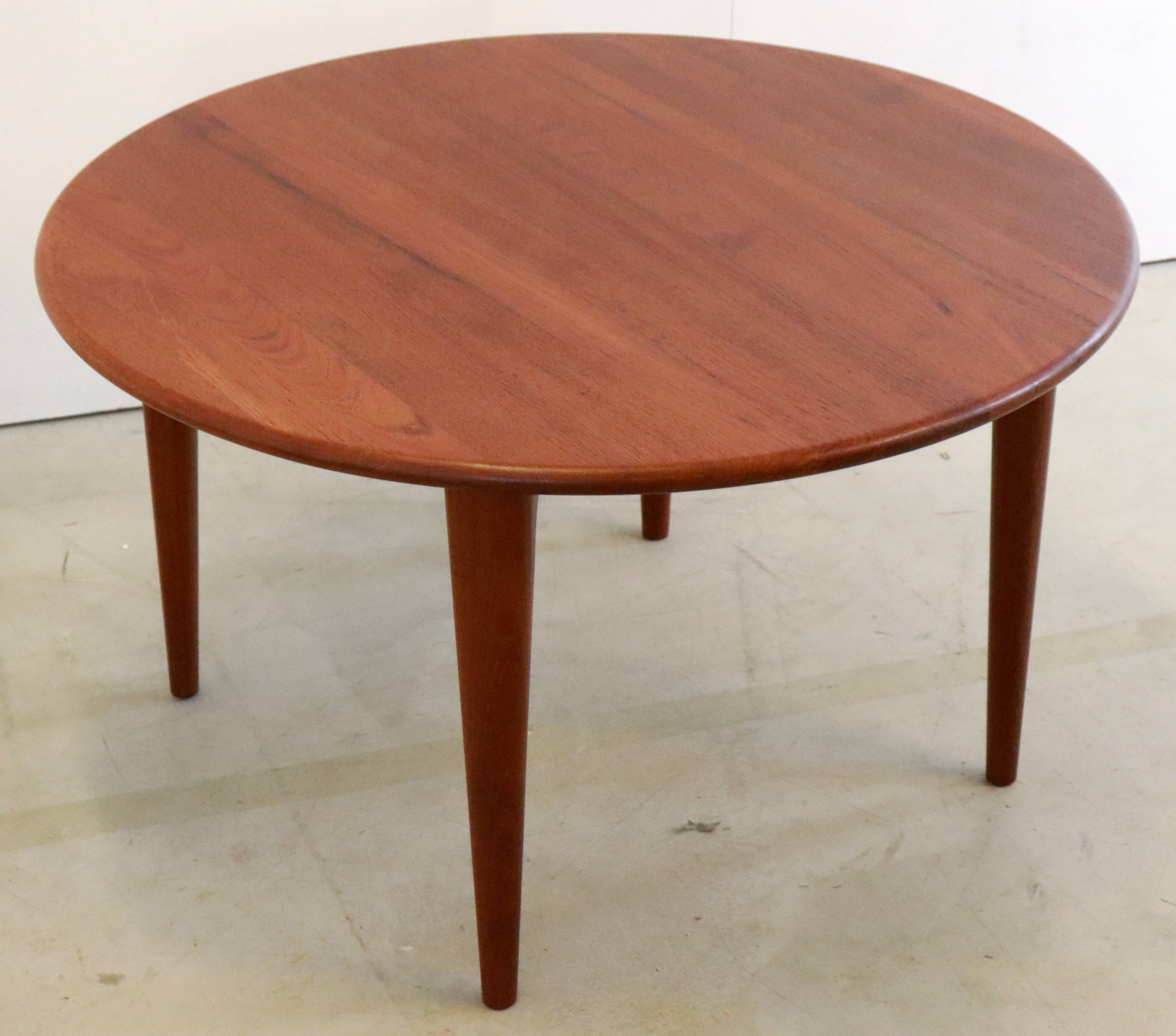 Danish round coffee table 'Breum'