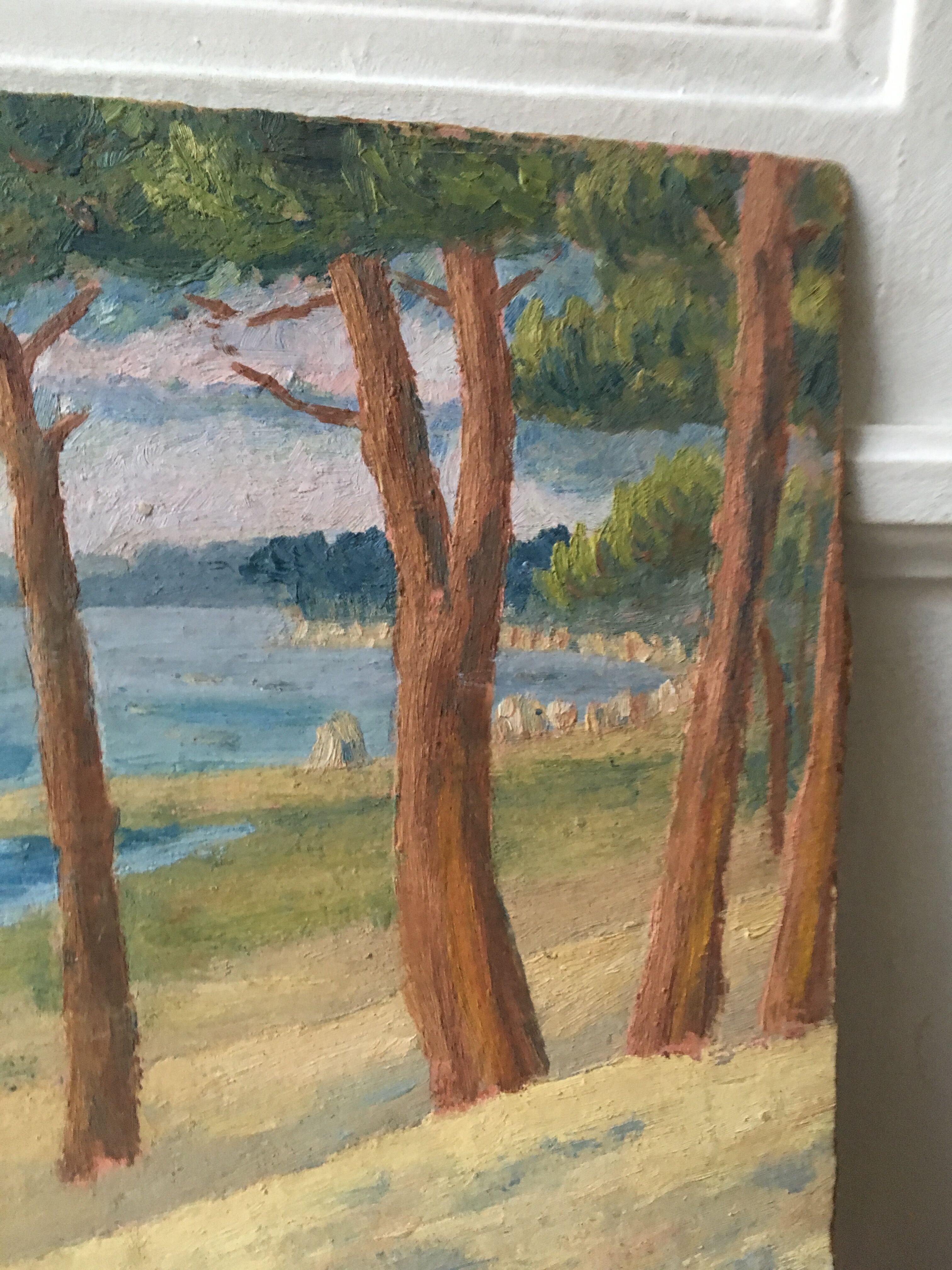Basin landscape oil