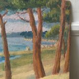 Basin landscape oil