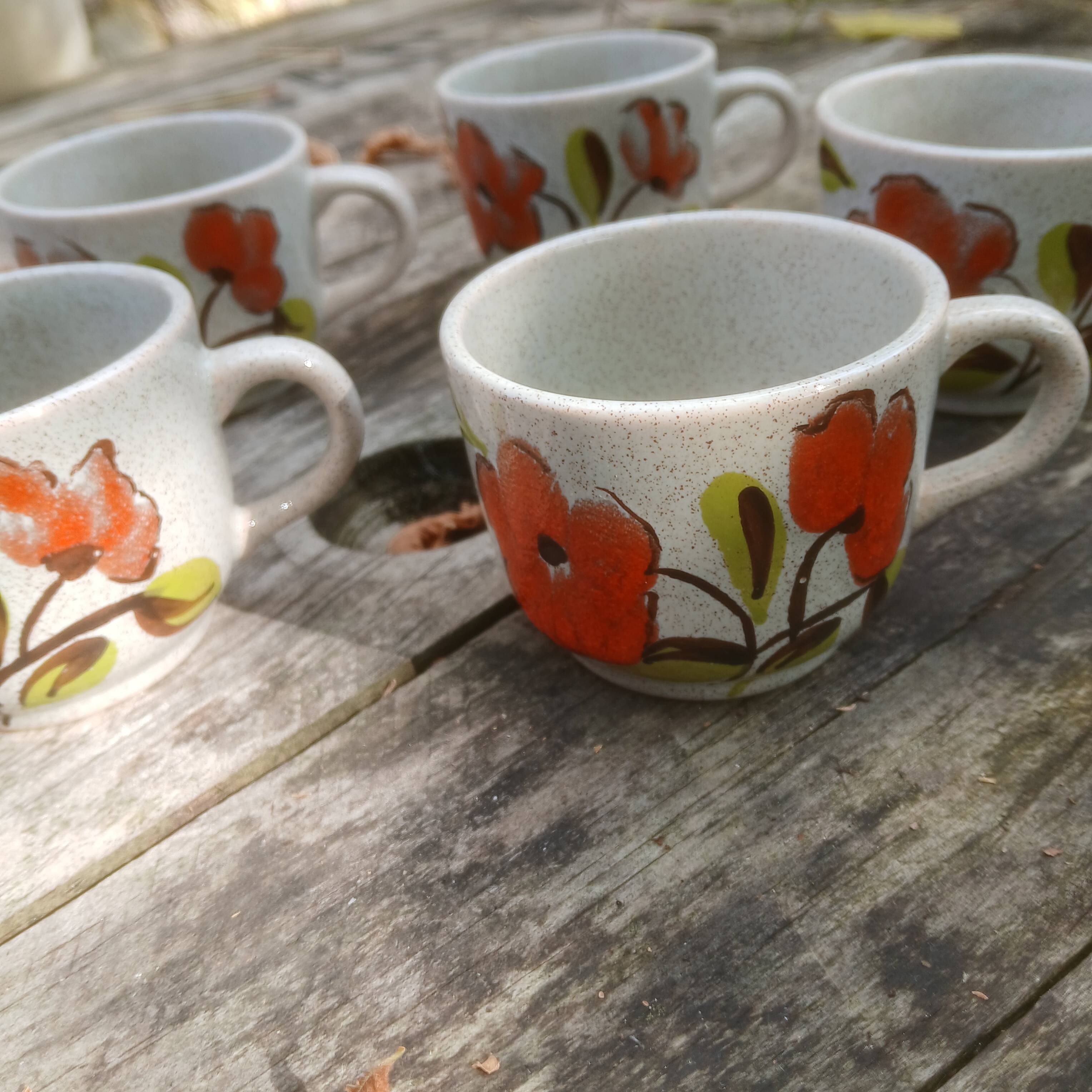 Vintage retro coffee set