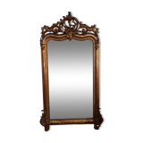 large mirror gilded fireplace eighteenth style