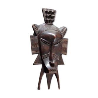 Former African mask Senoufo Kpeliye Côte d'Ivoire Tribal art 1930