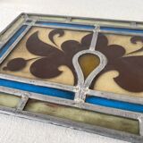 Old stained glass window