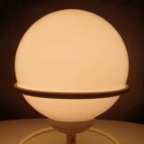 Vintage light bulb lamp on metal support 1980