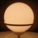 Vintage light bulb lamp on metal support 1980