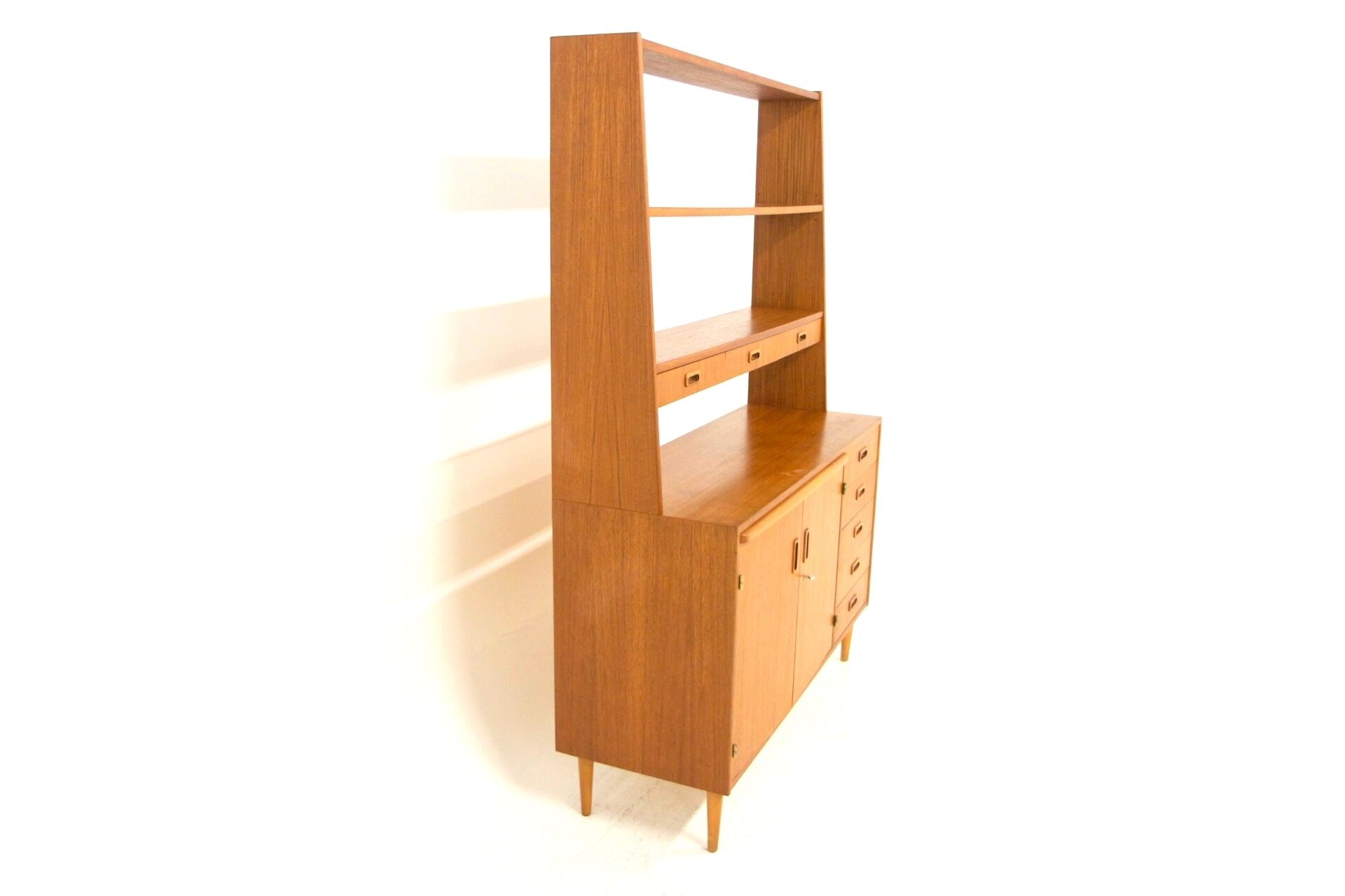Secrétaire scandinave en teck Suède 1960