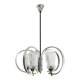 Lustre de plafond Sputnik vintage de l'ère spatiale