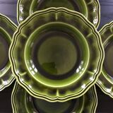 Set of 5 Provencal olive plates