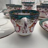 Coffee service, Sarreguemines, Minton, 19th century