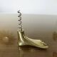 Carl Aubock, signed, necessary bar in gilded brass, Austria, 1950