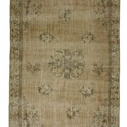 Tapis Oushak Vintage – Palette Chaude & Motifs Subtils, 172 x 258 cm