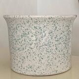 Speckled ceramic planter