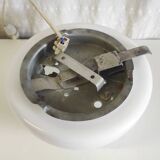 Opaline globe ceiling light 20 cm - 1960s