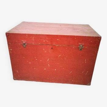 Large red chest
