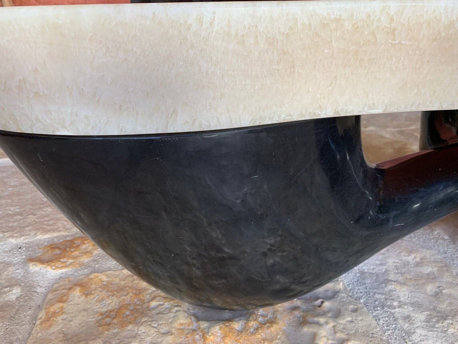 Multicoloured Marble Coffee Table, Italy