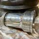 Silver-plated metal pepper mill by Christofle - early 20th century