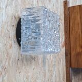 Wall lamp in chiseled glass 1960