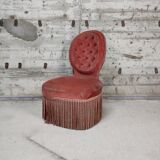 Pink toad armchair