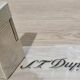 Vintage lighter S.T. Dupont Paris – Guilloché silver – 1980s/1990s