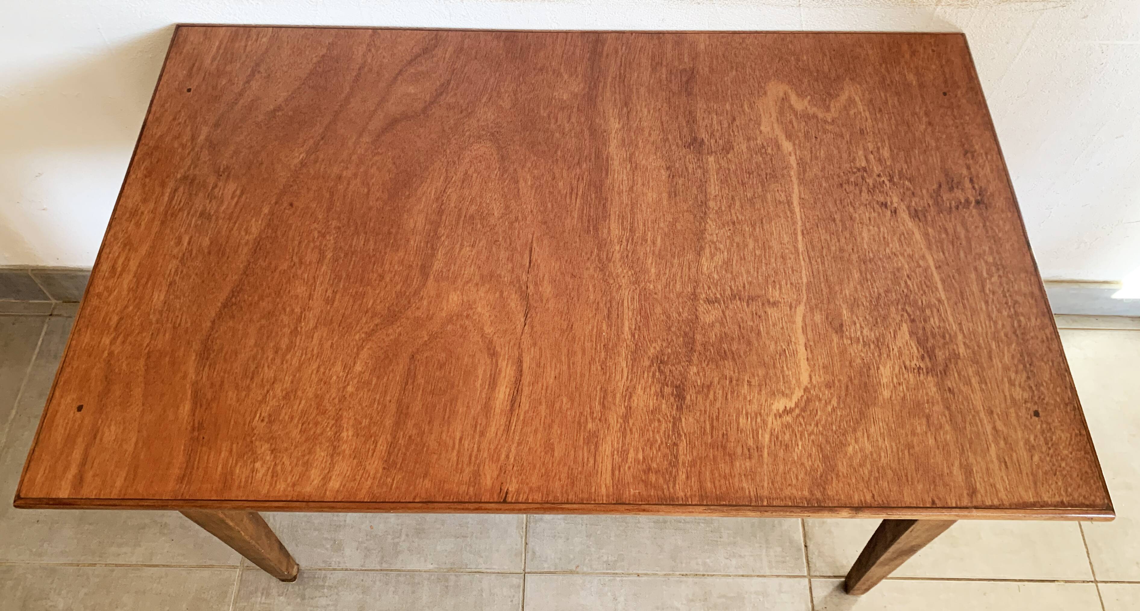 Wooden table from the 50s-60s