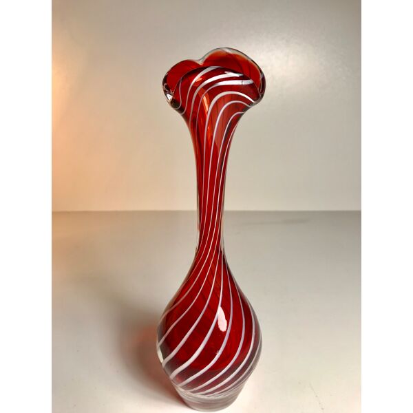 Murano Glass Vase Italy, The '70s | Selency