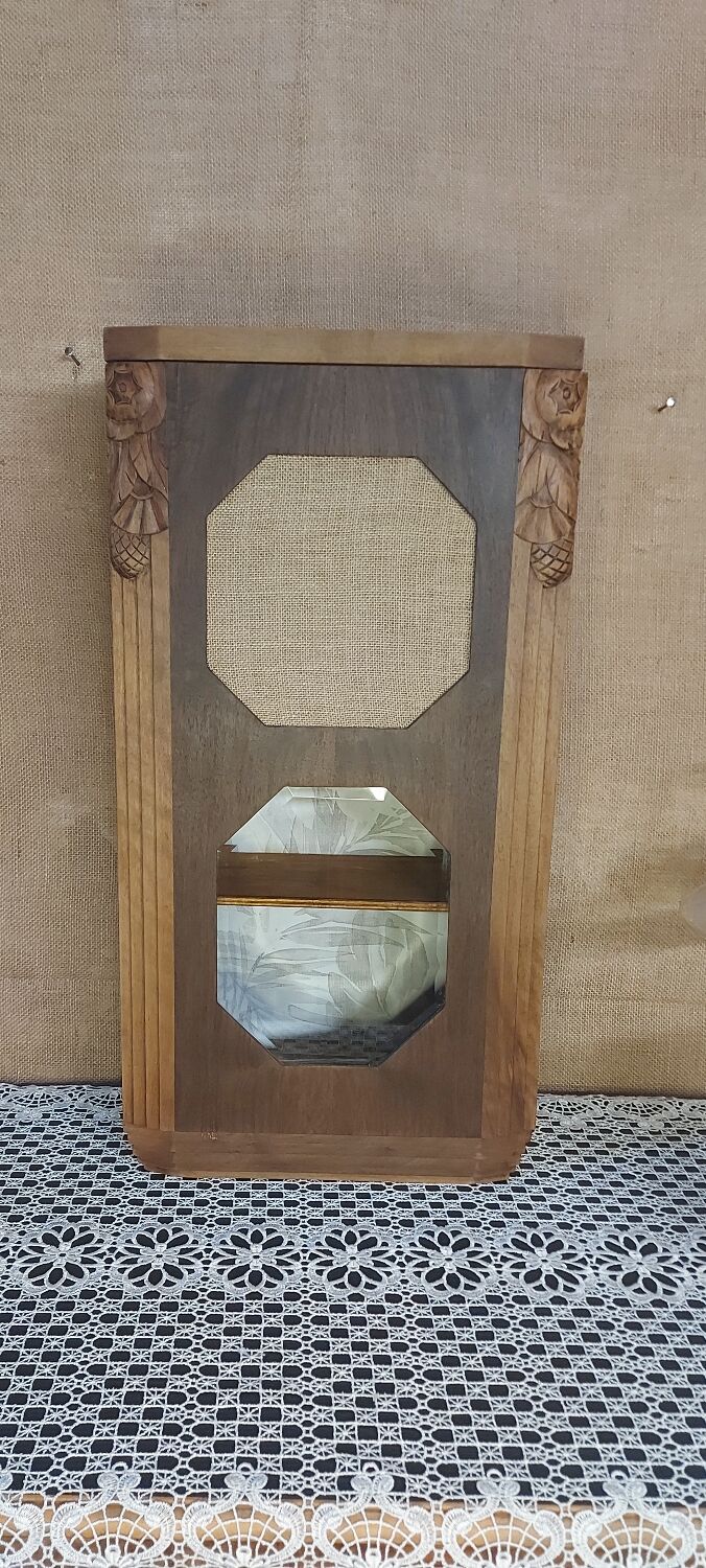 Art Deco kitchen storage cabinet